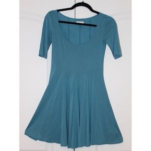 Blue Skater Dress